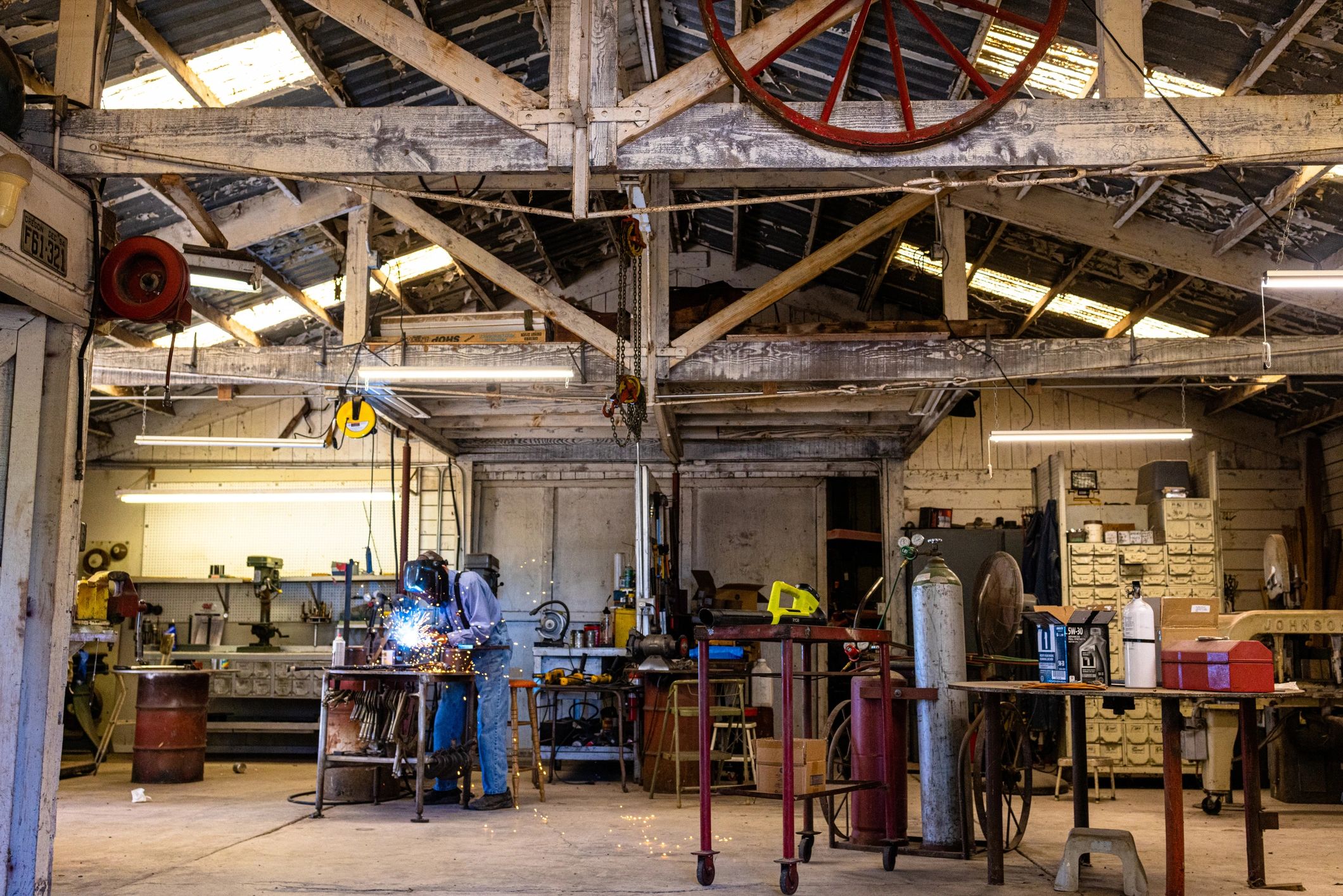 agricultural fabrication workshop